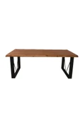 NTCollection Ntconcept Masif Ağaç Bahçe Masası 85cm-120cm Açıkceviz - 3
