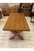NTCollection Doğal Ahşap Masif Toscana Yemek Masası - 3