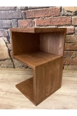 NTCollection NTConcept Ahşap Masif Yan Sehpa Kitaplık - 3