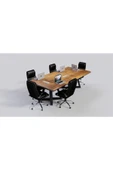 NT Concept Ntconcept Doğal Ağaç Toplantı Masası(100cm-260cm) - 2