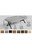 NT Concept Ntconcept Mia Masif Ahşap Sehpa(75cm-120cm-h44cm) - 3