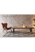 NT Concept Ntconcept Mia Masif Ahşap Sehpa(75cm-120cm-h44cm) - 1