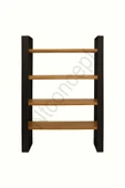 NT Concept Ntconcept Nia Masif Ağaç Kitaplık-vitrin(en 120cm) - 3