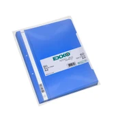Dosy  Telli Dosya Plastik A4 Mavi TT100 - 1