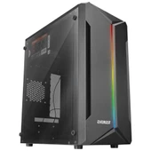 Everest SABER RGB Led Şeritli Peak 250W Akrilik Yan Panel M-ATX Mini-T Gaming Oyuncu Kasası - 1