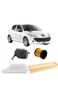 Peugeot 206 Uyumlu 1.4 Hdı Periyodik Bakım Filtre Seti 3'lü - 4