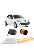 Peugeot 206 Uyumlu 1.4 Hdı Periyodik Bakım Filtre Seti 3'lü - 5