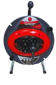 AZM 3x2.5 50 Metre 4 Prizli Taşınabilir Seyyar Makaralı Kablo - 1