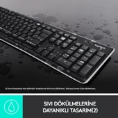 Logitech K270 920-003761 Q Kablosuz Klavye Teşhir thumbnail 7
