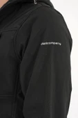 Shell Siyah Erkek Softshell Mont Kapüşonlu Comfort Fit - 6