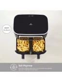 Karaca Air Pro Cook Duo Tandır Xxxl 4+4 Litre Airfryer Black Silver 8 Kişilik Fritöz - 10