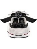 BabyHope Cougar Akülü Araba 12V Beyaz - 3