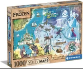 Clementoni 39666 Disney Frozen Story Maps 1000 parça - 1
