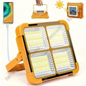 Solar panelli çakar özellikli dış mekan aydınlatmasına uygun projektör - 6