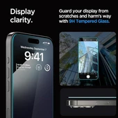 İ-STONE MAGIC GLASS IPHONE 15 PLUS UYUMLU FULL PLATİNUM OTOMATİK APARATLI KIRILMAZ CAM/EKRAN KORUYUCU - 7