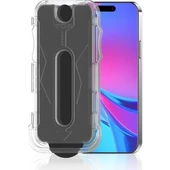 İ-STONE HAYALET MAGIC GLASS IPHONE 12 PRO MAX UYUMLU FULL PLATİNUM OTOMATİK APARATLI HAYALET KIRILMAZ CAM/EKRAN KORUYUCU - 7