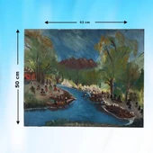 YAĞLI BOYA (EL YAPIMI ) TABLO 61X50cm - 1