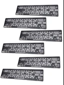 DeepCraft Kişiye Özel Her Araca Uygun İsimli Plakalık 2 adet - 6