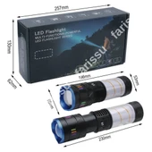 800 Lümen Gücünde Şarjlı El Feneri – Karanlıkta Tek İhtiyacınız - 6