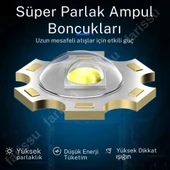 800 Lümen Gücünde Şarjlı El Feneri – Karanlıkta Tek İhtiyacınız - 5