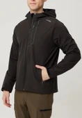 Tactical Outdoor Softshell Nefes Alabilir Su Rüzgar Geçirmez Kumaş Hafif Kapüşonlu Konforlu Mont - 3