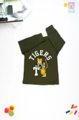 Kaplan Baskılı Uzun Kollu Çocuk  Sweatshirt  1-4 Yaş - 11