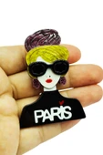 Paris Chic Moda Broşu thumbnail 2
