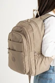 Kadın Sırt Çantası Çok Cepli 40*30 Cm Hafif Klinkır Kumaş Okul Çantası Spor Seyahat Çantası Su İtici thumbnail 10