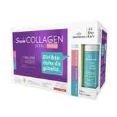 Suda Collagen Double Beauty Multiform Toz Kavanoz 300 gr + Suda Beauty Yüz Kremi 50 ml - 1
