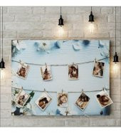 Kişiye Özel Fotoğraf Albümü Kanvas Tablo - 1