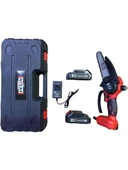 Attlas ATB 21 BT 20W 2Ah Akülü Kömürsüz Budama Testeresi Çift Akülü 15cm thumbnail 2