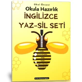Okul Öncesi Okula Hazırlık İngilizce YAZ-SİL Seti (5 Kitap) - 2