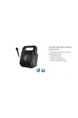 Starcom Bts111 Bluetooth Outdoor Speaker & Karaoke Mikrofon - 4