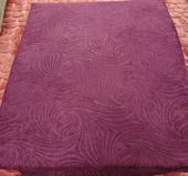 Süngerli İpeksi Lüks Kaymaz Koltuk Çekyat Örtüsü mor - 1