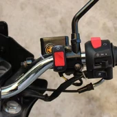 Baykuş Sis Farı Sarı-Beyaz Motosiklet Sis Farı Otomobil Atv Utv Off Road Uyumlu 2 Adet Aç Kapat Tuşlu - 6