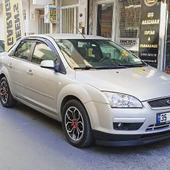 Ford Focus 2 2005-2008 Uyumlu H lip Esnek Ön Lip 2 Parça Karlık Ön Ek Tampon Altı Dil thumbnail 6