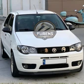 Fiat Albea 2002-2013 Uyumlu H lip Esnek Ön Lip 2 Parça Karlık Ön Ek Tampon Altı Dil thumbnail 3