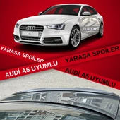 Audi A5 Sportback Bagaj Üstü Black Piano Yarasa Spoiler Bagaj Çıtası thumbnail 1