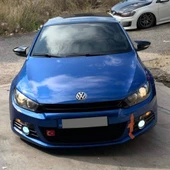 Volksvogen  Scirocco 2008-2016 Batman Yarasa Ayna Kapağı Piano Black Abs Plastik thumbnail 7