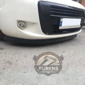 Fiat Fiorino 2008-2023 Uyumlu H lip Esnek Ön Lip 2 Parça Karlık Ön Ek Tampon Altı Dil thumbnail 10