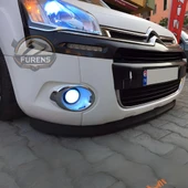 Citroen Berlingo 2009-2018 Uyumlu H lip Esnek Ön Lip 2 Parça Karlık Ön Ek Tampon Altı Dil - 3