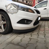 Ford Focus 2,5 2008-2011 Uyumlu H lip Esnek Ön Lip 2 Parça Karlık Ön Ek Tampon Altı Dil thumbnail 5