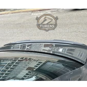 Renault Clio 2 Bagaj Üstü Slim Yarasa Spoiler Parlak Siyah Piano Black 2001-2008 - 6