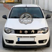Fiat Albea 2002-2013 Uyumlu H lip Esnek Ön Lip 2 Parça Karlık Ön Ek Tampon Altı Dil thumbnail 1