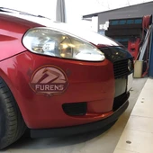 Fiat Punto 2005-2018 Uyumlu H lip Esnek Ön Lip 2 Parça Karlık Ön Ek Tampon Altı Dil thumbnail 5