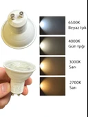 (10 Adet) Osram 6.9W (80W) 2700K (Sarı Işık) GU10 Duylu Led Spot Ampul - 5
