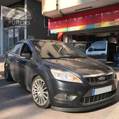 Ford Focus 2,5 2008-2011 Uyumlu H lip Esnek Ön Lip 2 Parça Karlık Ön Ek Tampon Altı Dil thumbnail 11