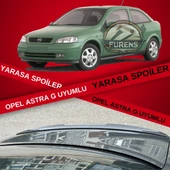 Opel Astra G Bagaj Üstü Yarasa Spoiler Bagaj Çıtası Piano Black thumbnail 1