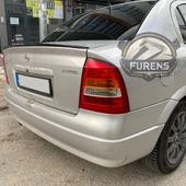Opel Astra G Bagaj Üstü Yarasa Spoiler Bagaj Çıtası Piano Black thumbnail 5