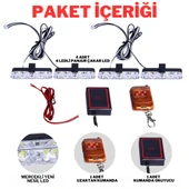 Turuncu Panjur İçi Çakar 4x4 Uzaktan KumandalıTraktör Kamyonet Foklift Çekici - 6